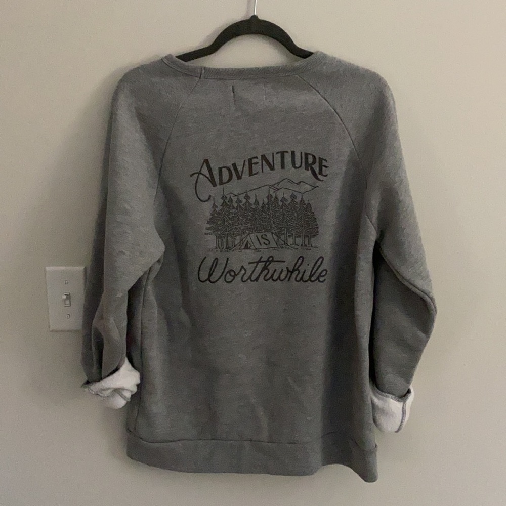 United by Blue Adventure is Worthwhile Crewneck Sweatshirt